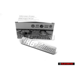 VW Original VR6 EDITION Seite Schriftzug Emblem Logo Aluminium - 1H6853714J Z50