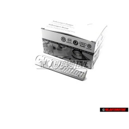 VW Classic Parts Schriftzug chromfarben - 1H6853714H Z50