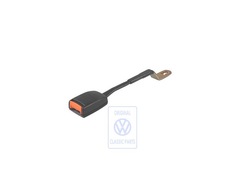 VW Original Gurtschloss Satinschwarz - 535857755E 01C