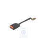 VW Original Gurtschloss Satinschwarz - 535857755E 01C
