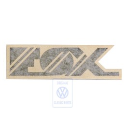 VW Original Folienschriftzug Satinschwarz - 871853750B 01C