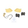VW Original 1 Satz Signalhorntasten Yellow - 3A0419097 U46
