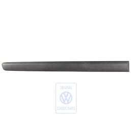 VW Original Schutzleiste Für Tür Satinschwarz - 6Q4853754 9B9