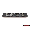 VW Original Golf 3 GTI Seitenleiste Schriftzug Emblem Chrom - 1H6853714C Z10