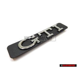 VW Original Golf 3 GTI Seitenleiste Schriftzug Emblem Chrom - 1H6853714C Z10