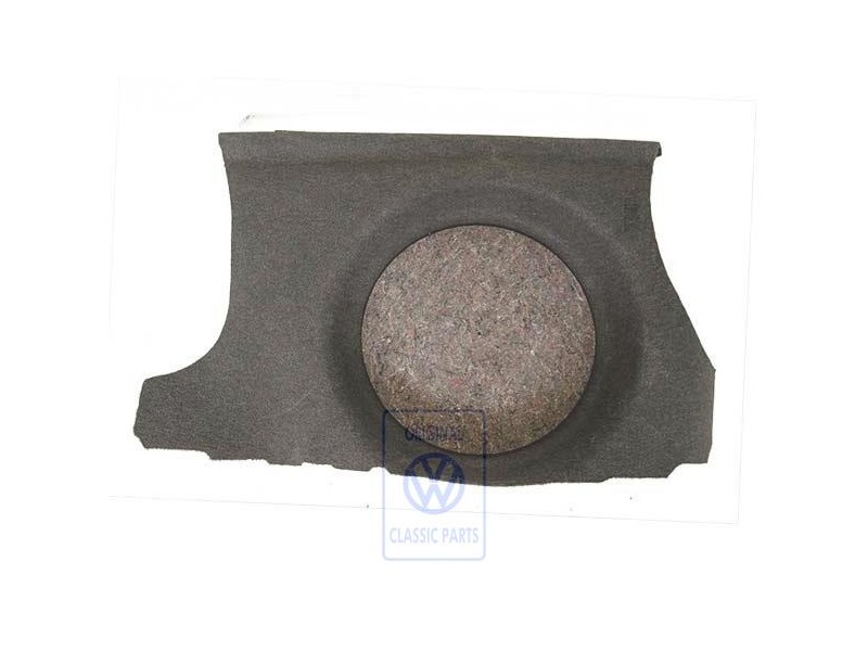 VW Original Kofferraumbelag Schwarz - 535863463J 8DV