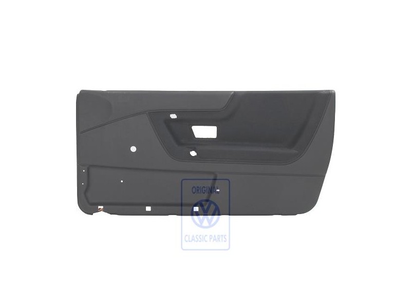VW Original Türverkleidung (Stoff) Schwarz/Blaupetrol - 535867012 VV2