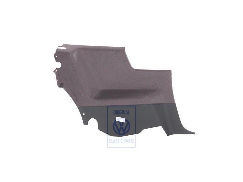 VW Original Seitenverkleidung Schwarz/Anthrazitrot - 535867035G VV5