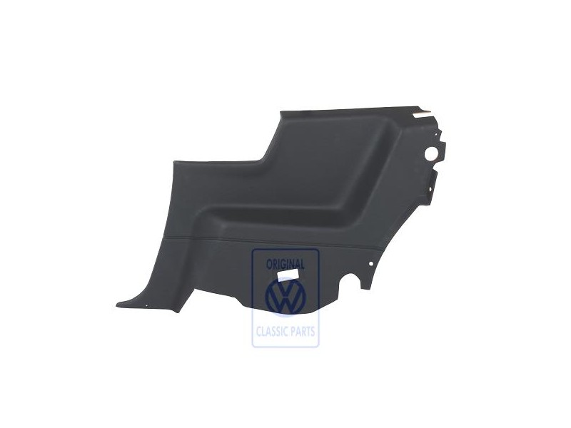 VW Original Seitenverkleidung (Kunstleder) Schwarz - 535867036J 4FB