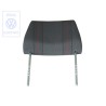 VW Original Kopfstütze Mit Bezug, Ver- Stellbar Grau/Rot - 535881901G WE9