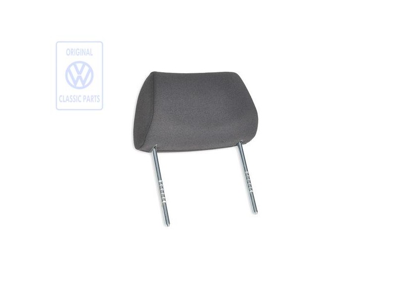 VW Original Kopfstütze Mit Bezug, Ver- Stellbar Grauschwarz - 535881901H AUP