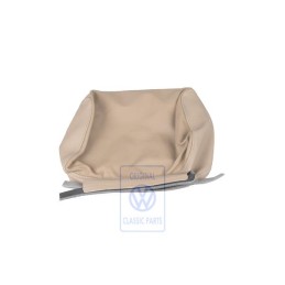 VW Original Kopfstützenbezug (Leder) Hellbeige - 535881921E Q08