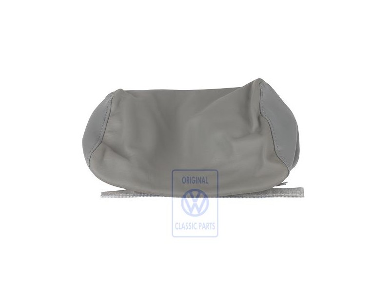 VW Original Kopfstützenbezug (Leder/Kunstleder) Platin - 535881921H AFC
