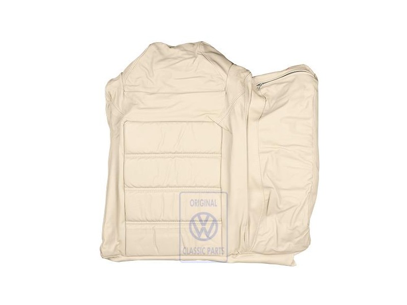 VW Original Lehnenbezug (Leder/Kunstleder) Hellbeige - 535885806M AUM