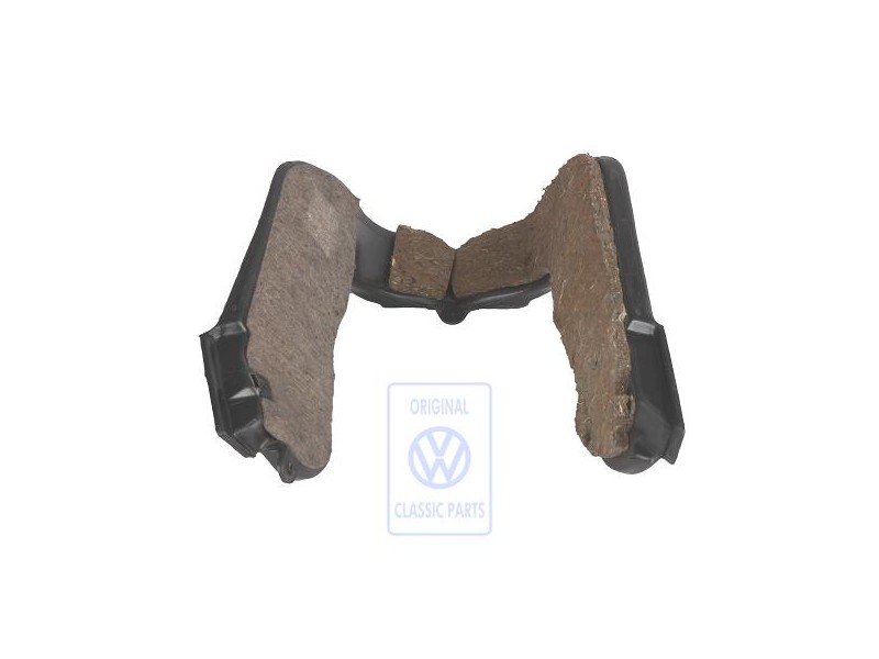 VW Original Luftkanal Für Fondraum- Heizung Satinschwarz - 536863240 01C