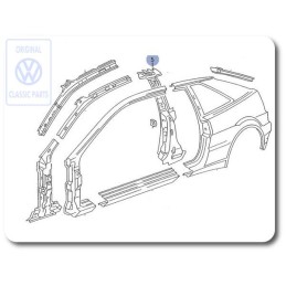 VW Original Verstärkung Für Säule B - 535809611A