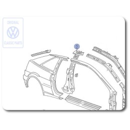 VW Original Verstärkung Für Säule B - 535809612A