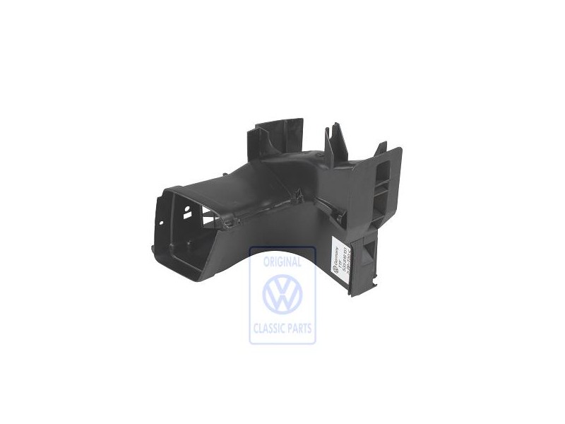 VW Original Fussraumausströmer Satinschwarz - 535819151 01C
