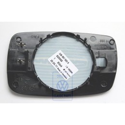 VW Original Spiegelglas (Konvex) Mit Trägerplatte - 535857522A