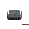 VW Original Flachkontaktgehäuse Mit Kontaktverriegelung - 191972725
