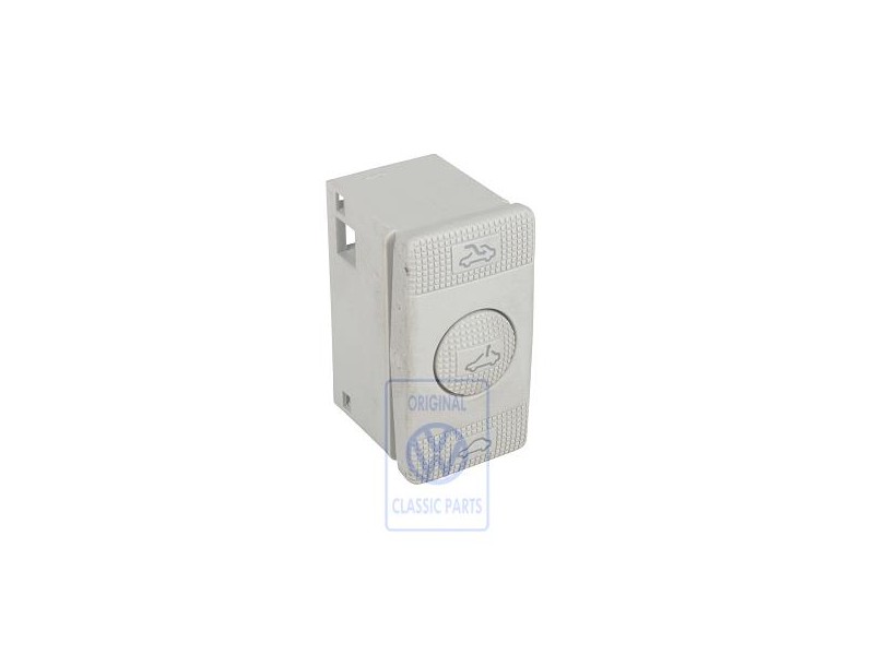 VW Original Schalter Graublau - 1H0959728 H50