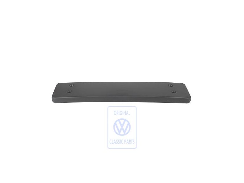 VW Original Kennzeichenhalter Satinschwarz - 1C0807287G B41