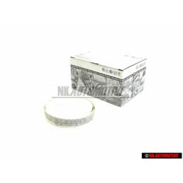 VW Original Zierstreifen Für Seitenteil Dunkelgrau-Metallic - 191853535A 3ZD