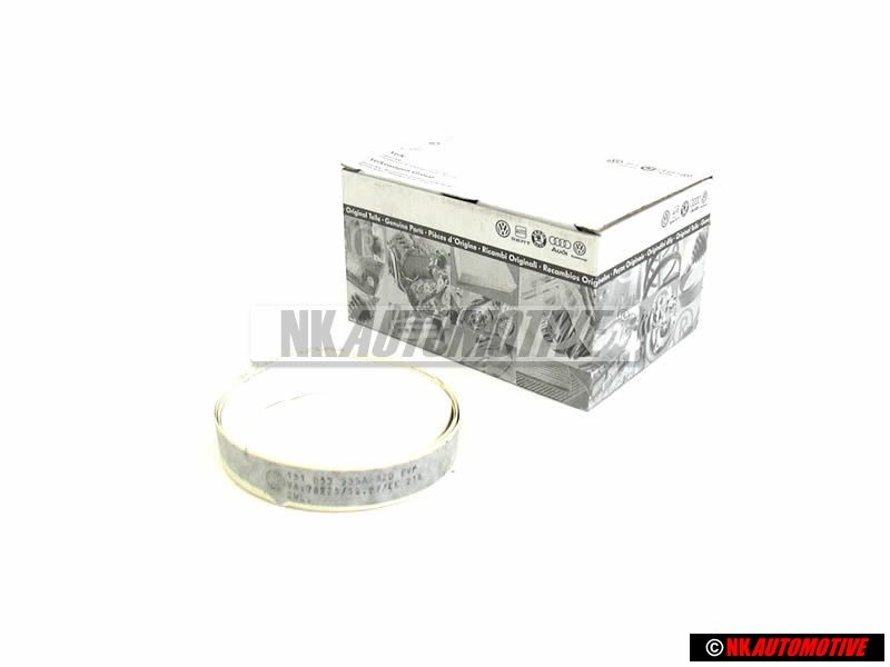 VW Original Zierstreifen Für Seitenteil Dunkelgrau-Metallic - 191853535A 3ZD