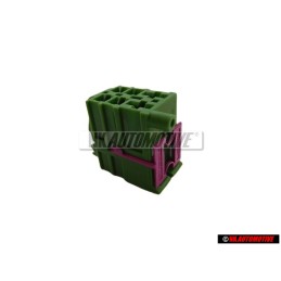 VW Original Flachkontaktgehäuse Mit Kontaktverriegelung - 357941968