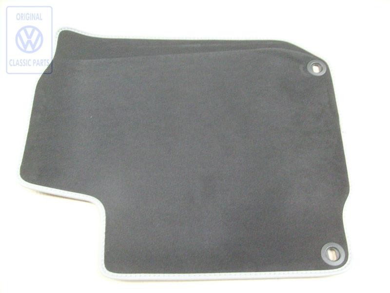 VW Original 1 Satz Fussmatten Schwarz/Kristallgrau - 1J1863011M MZU