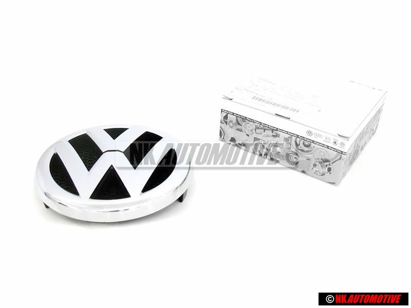 VW Original Vorne Kühlergrill Emblem Logo Zeichen Chrom - 2H0853601A ULM