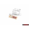VW Original TSI Hinten Schriftzug Emblem Logo Chrom Rot - 3AA853675A GQF