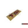 VW Original TSI Hinten Schriftzug Emblem Logo Rot - 3AA853675C GQF