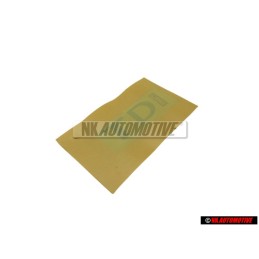 VW Original TDI Hinten Schriftzug Emblem Logo Chrom Rot - 3AA853675H GQF
