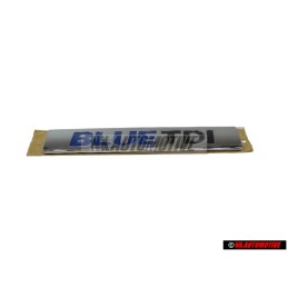 VW Original BLUE TDI Hinten Schriftzug Emblem Logo Chrom Blau - 3C0853675BQWWS