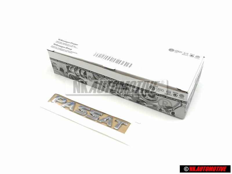 VW Original PASSAT Hinten Schriftzug Emblem Logo Chrom - 3C8853687A 739