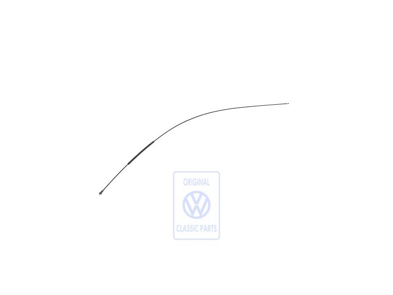 VW Original Klappenschlosszug - 1C1823531F