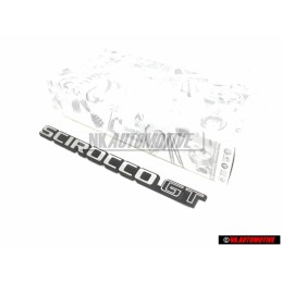 VW Original SCIROCCO GT Hinten Schriftzug Emblem Logo - 533853687B GX2