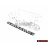 VW Original SCIROCCO GT Hinten Schriftzug Emblem Logo - 533853687B GX2