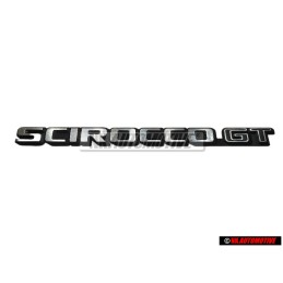 VW Original SCIROCCO GT Hinten Schriftzug Emblem Logo - 533853687B GX2