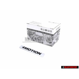 VW Original 4MOTION Hinten Schriftzug Emblem Logo Chrom - 5K0853675S FXC