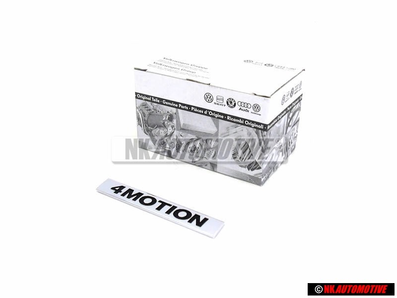 VW Original 4MOTION Hinten Schriftzug Emblem Logo Chrom - 5K0853675S FXC