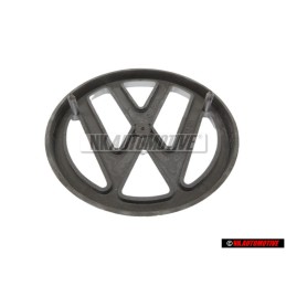 VW Original Vorne Kühlergrill Emblem Logo Zeichen Silber - 600853601