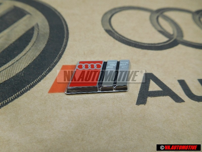 Audi Original S2 Plakette Schriftzug Emblem Logo für Lenkrad - 893419685
