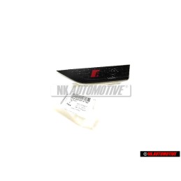 Audi Original RS5 Vorne Kotflügel Schriftzug Emblem Schwarz - 8W6853601D T94