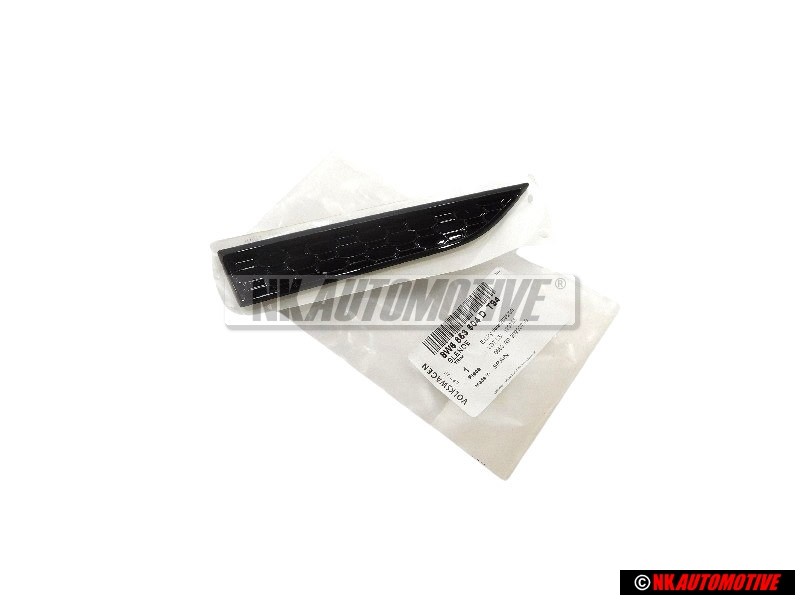 Audi Original RS5 Vorne Seitenleiste Schriftzug Emblem Schwarz - 8W6853604D T94