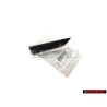 Audi Original RS5 Vorne Seitenleiste Schriftzug Emblem Schwarz - 8W6853604D T94