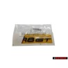 Audi Original R8 GT Hinten Schriftzug Emblem Logo Schwarz - 4S0853741 T94