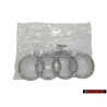 Audi Original Ringe Vorne Kühlergrill Emblem Logo Zeichen Chrom - 8J0853605A