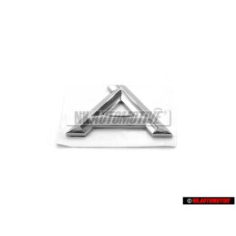Audi Original A Hinten Schriftzug Emblem Logo Chrom - 4D0853741 2ZZ